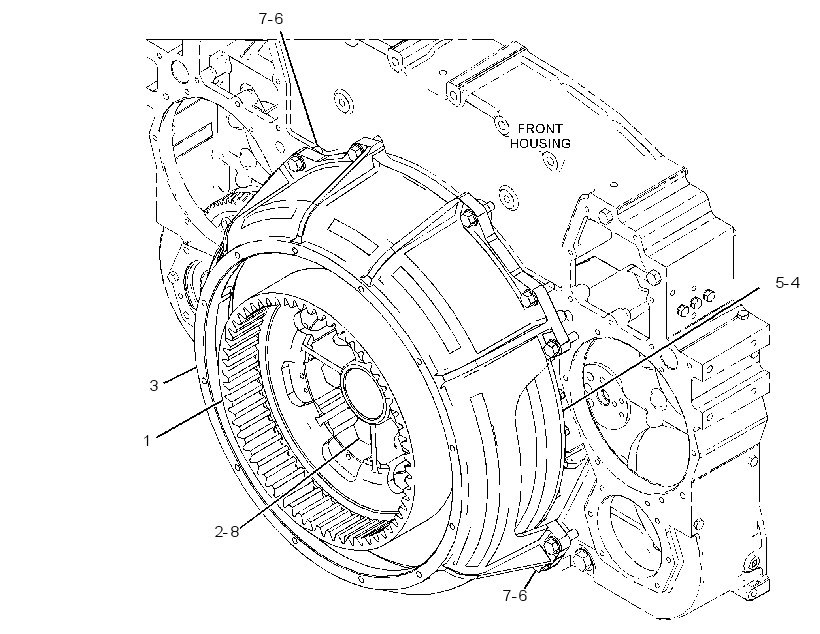 MOUNTING GP-HYD PUMP DRIVE 3877421 CAT
