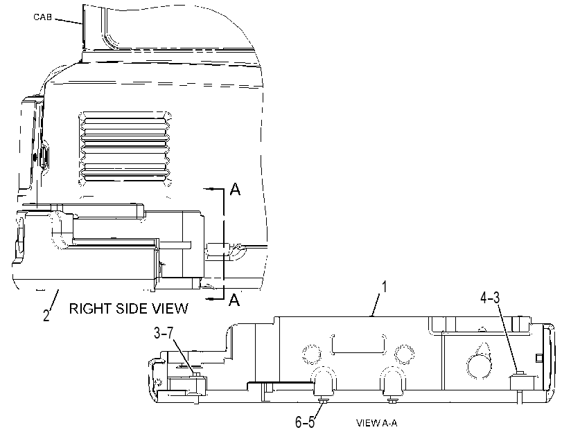 Противовес с креплением 3670906 CAT