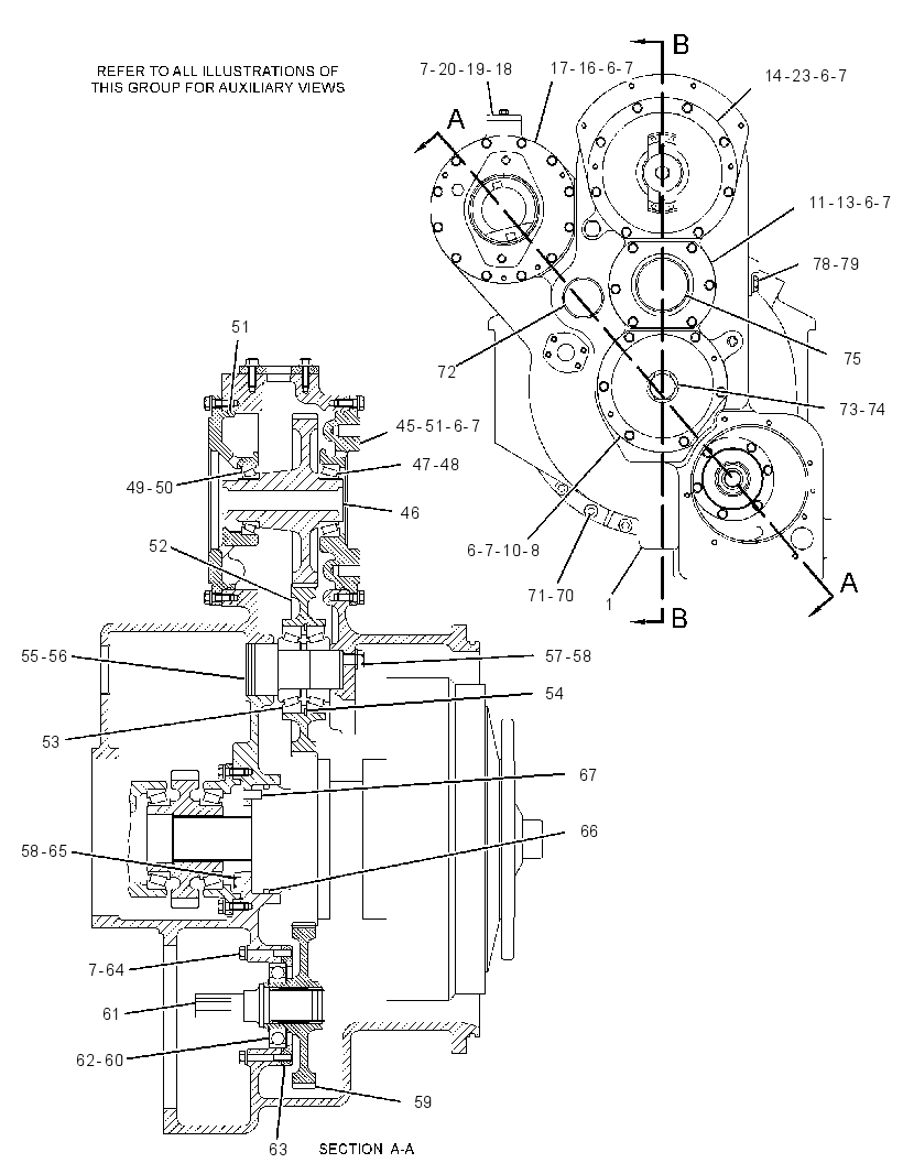 TORQUE CONVERTER & UPDRIVE GP 1738976 CAT