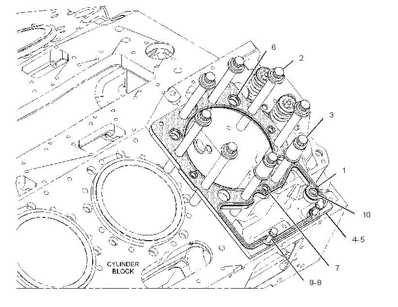 SPACER GP-BLOCK 3718708 CAT