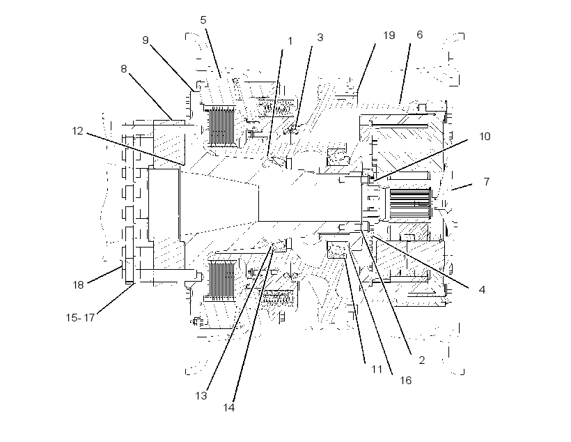 FINAL DRIVE & BRAKE GP 2316245 CAT