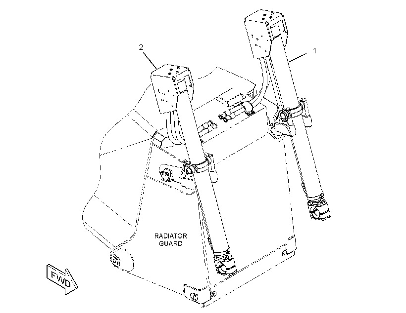 CYLINDER & LINES GP 3860491 CAT