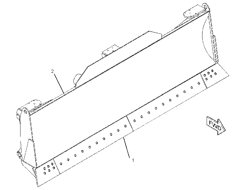 BLADE & EDGE GP-STRAIGHT 3693289 CAT
