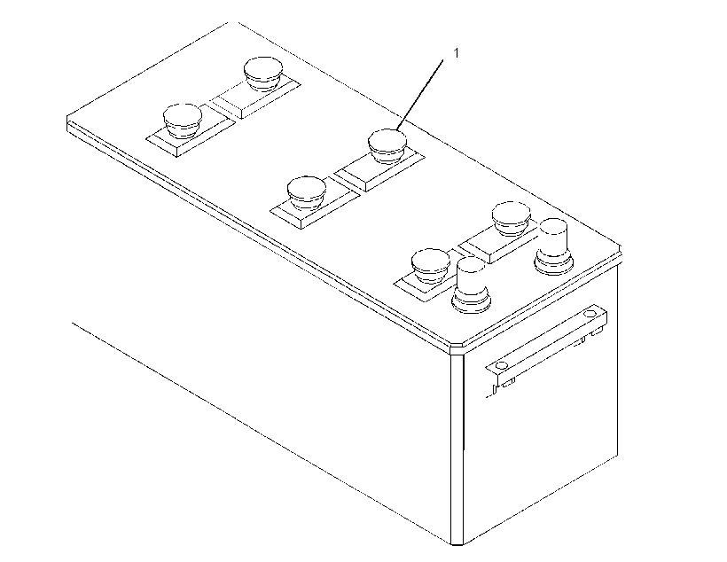 BATTERY AS 1535700 CAT
