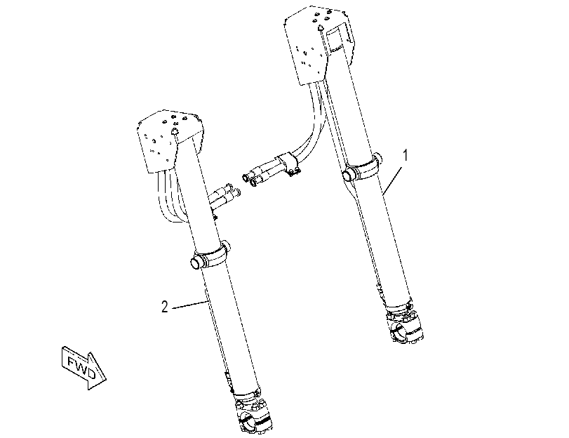 CYLINDER & LINES GP 3860492 CAT