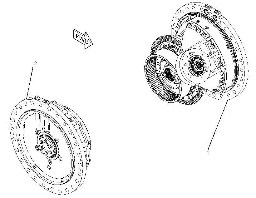 BRAKE AR 3851123 CAT
