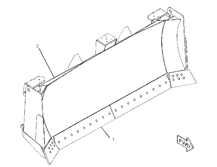 BLADE & EDGE GP-SEMI-UNIVERSAL 3693285 CAT
