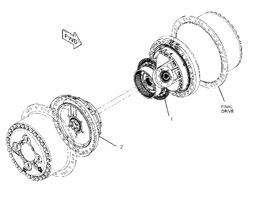 BRAKE AR 3844605 CAT