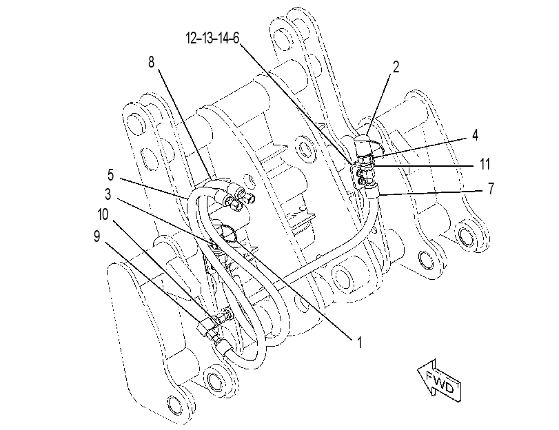 LINES GP-QUICK COUPLER 4189078 CAT