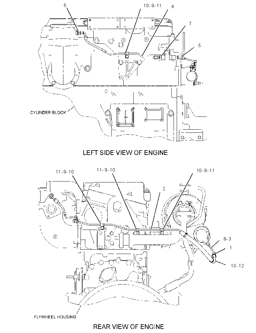 LINES GP-TURBOCHARGER 3562991 CAT