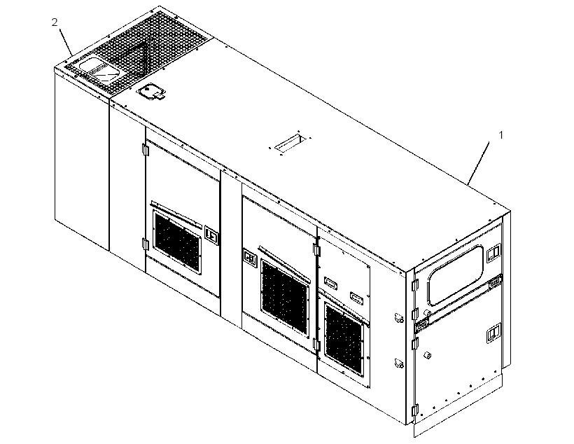 ENCLOSURE GP-GENSET 3304753 CAT
