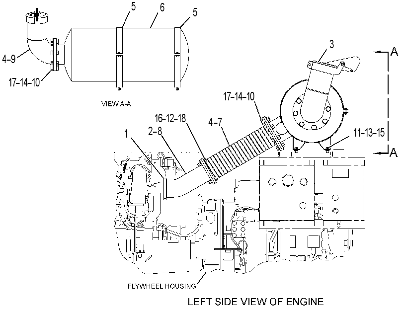 MUFFLER GP-SPARK ARRESTOR 3424565 CAT