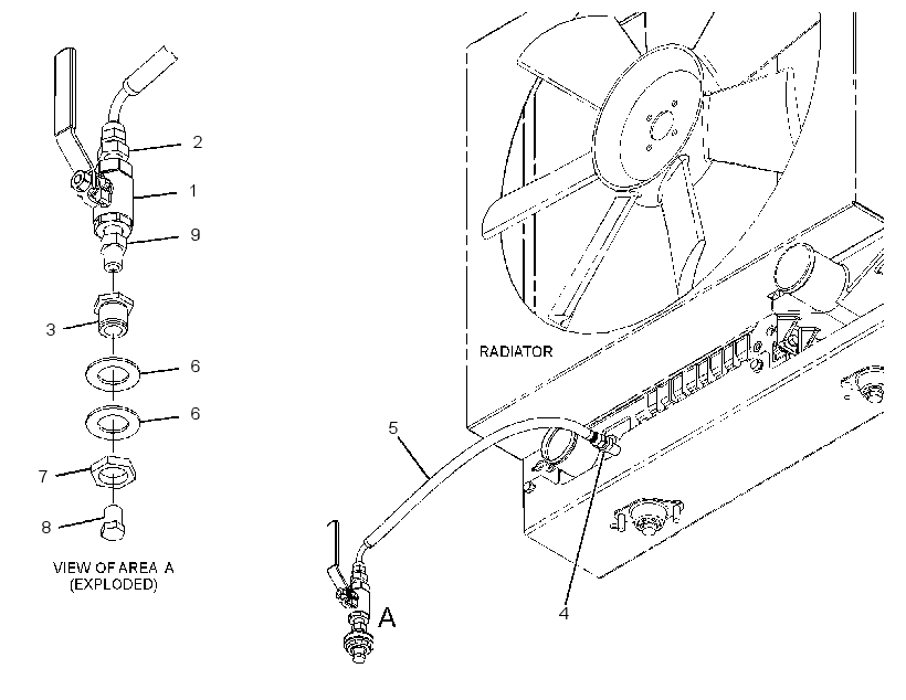 DRAIN GP-COOLANT 3612614 CAT