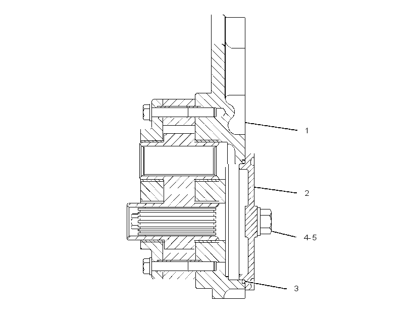 PUMP & MTG GP-TRANSMISSION 1739502 CAT