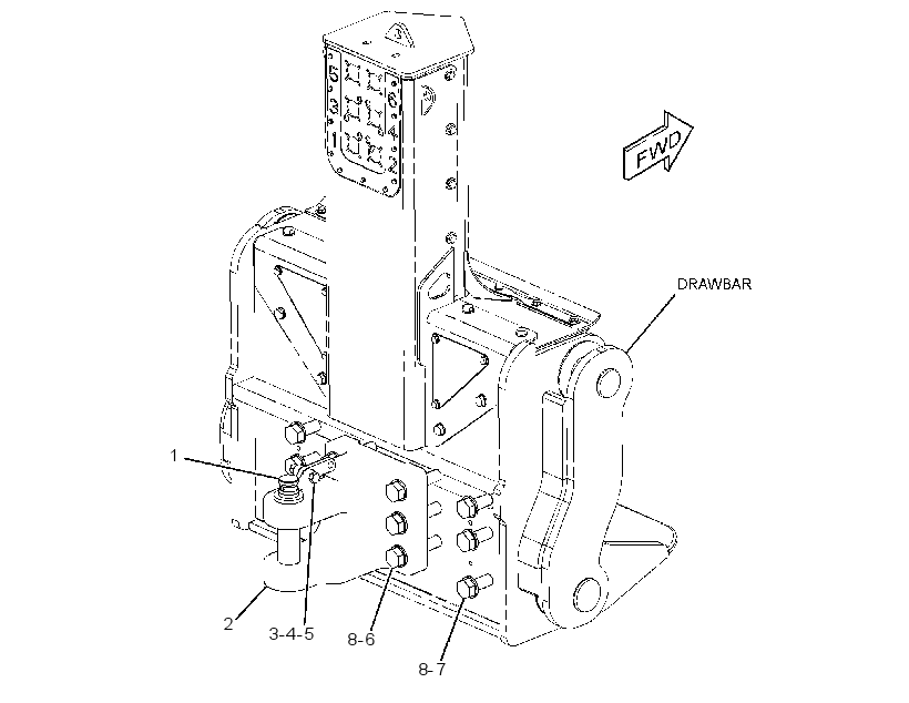 HITCH GP-TOWING 3770106 CAT