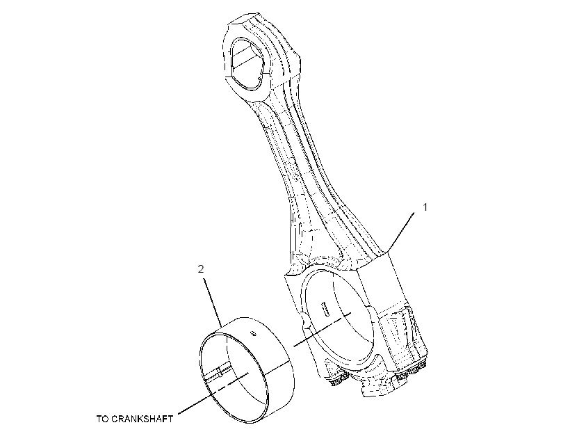 Шатун 3779945 CAT
