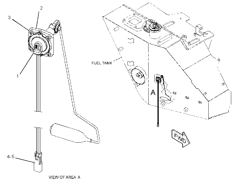 GAUGE GP-FUEL LEVEL 3808934 CAT