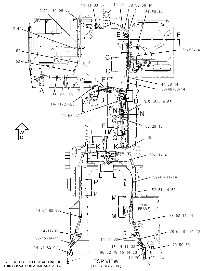 LINES GP-FIRE SUPPRESSION 2531608 CAT