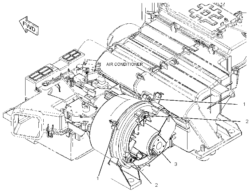BLOWER GP-CAB 4202376 CAT