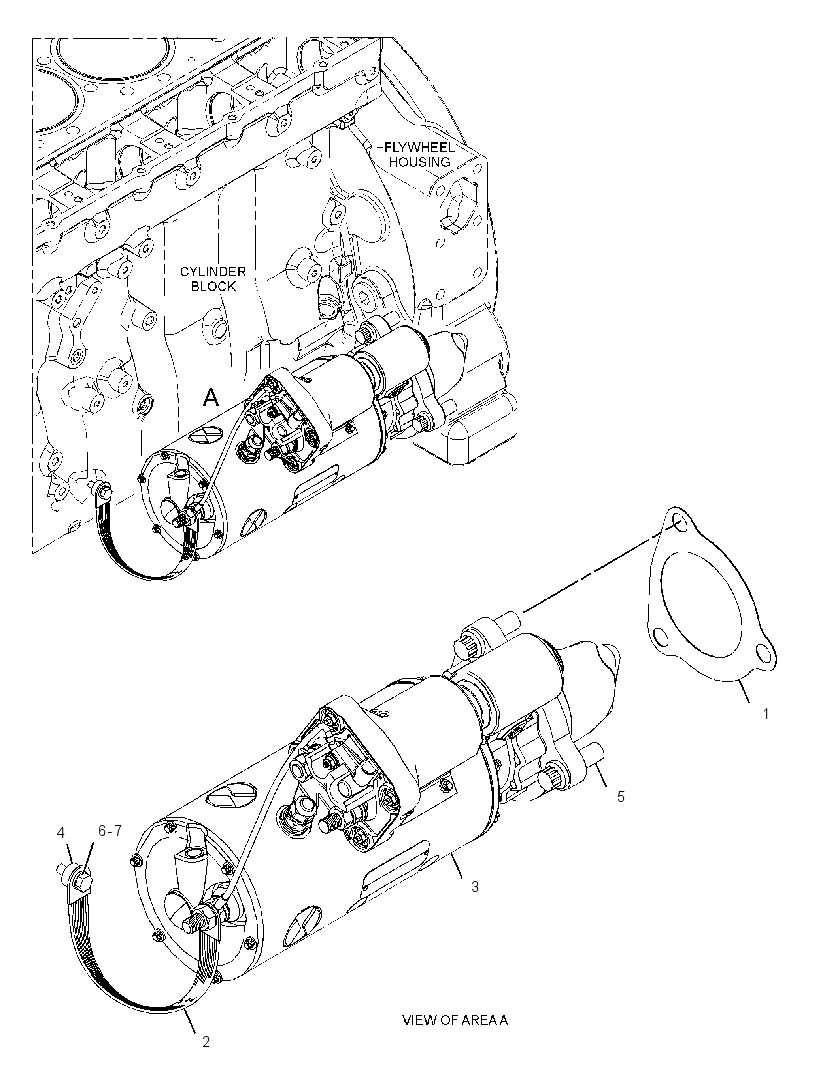 MOTOR & MOUNTING GP 3829220 CAT