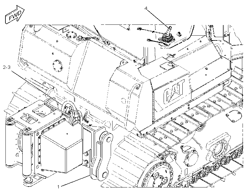 WINCH AR 3770104 CAT