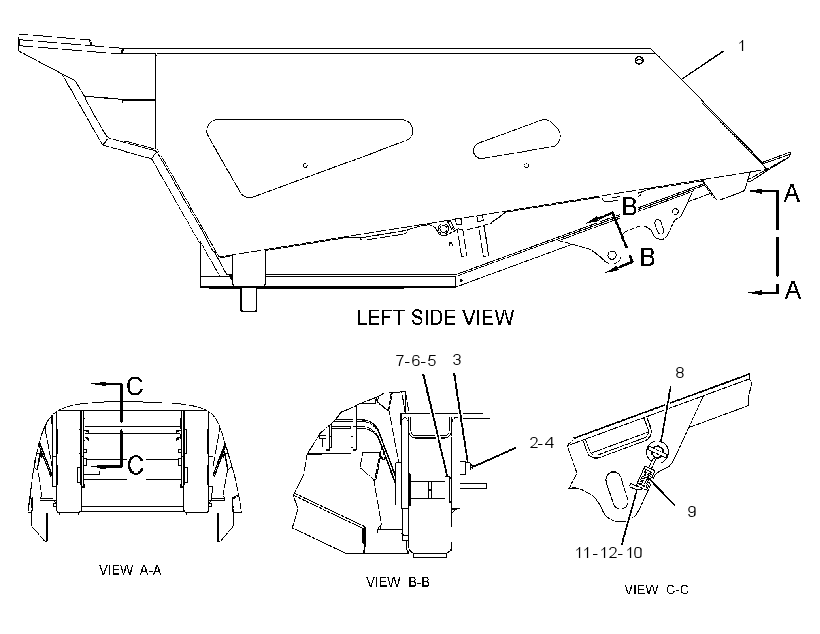BODY GP-TRUCK 3114727 CAT
