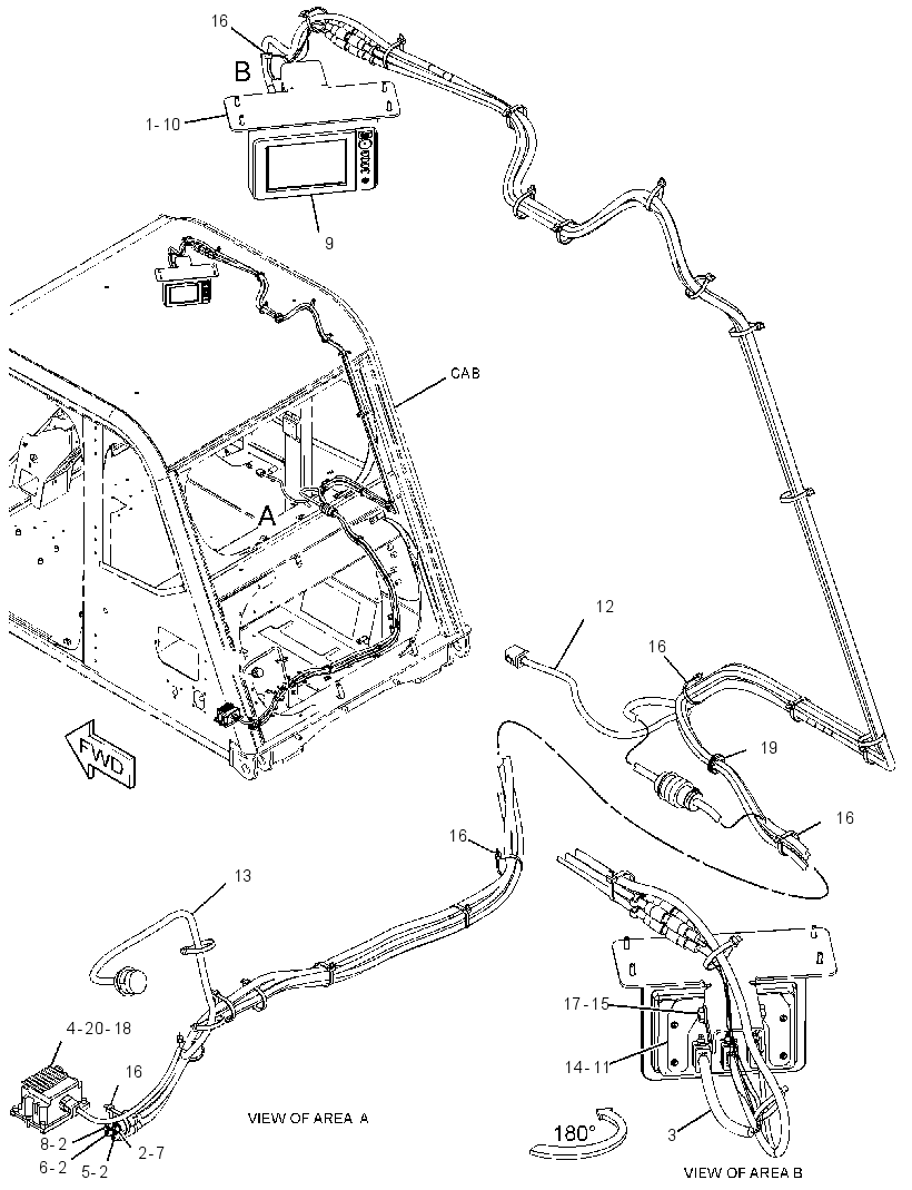 WIRING GP-OBJECT DETECTION 4798359 CAT