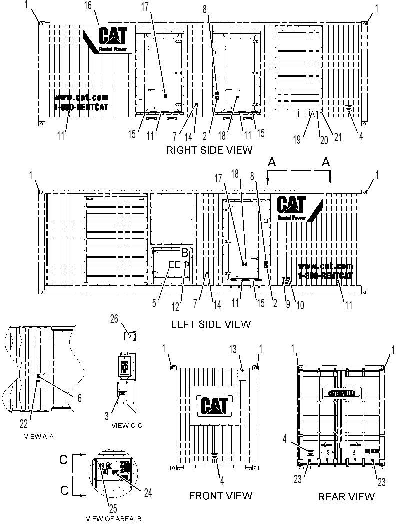 Плёнка 4214703 CAT
