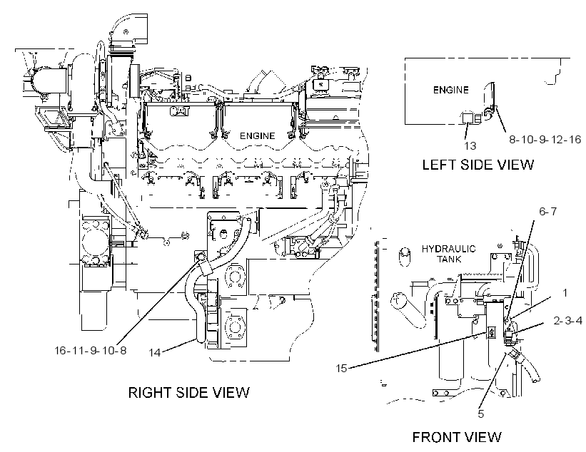 DRAIN GP-HIGH SPEED FLUID 3462512 CAT