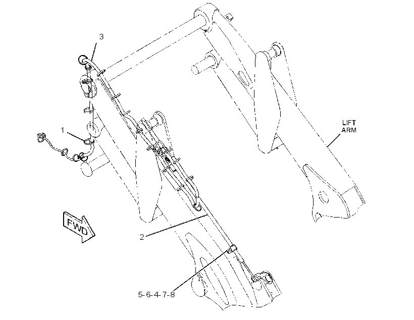 WIRING GP-KICKOUT & POSITIONER 3932091 CAT