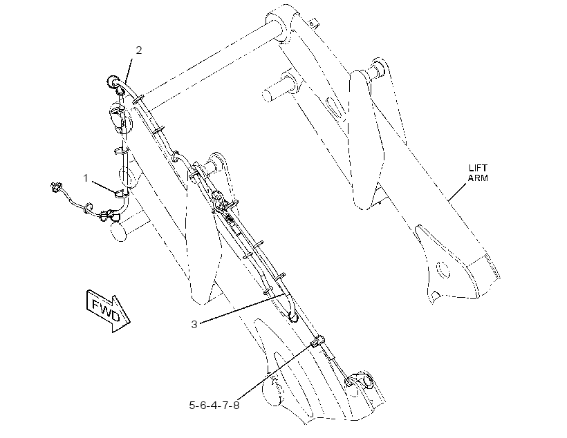 WIRING GP-KICKOUT & POSITIONER 3573223 CAT