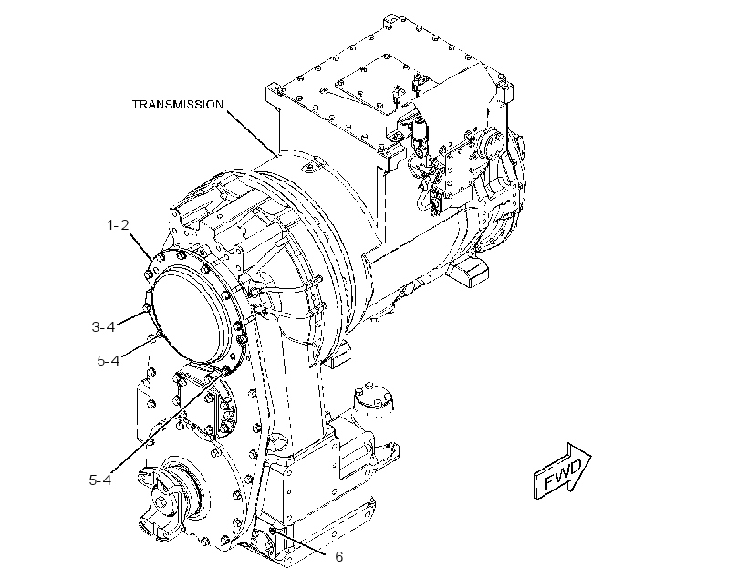 COVER GP-TRANSMISSION 1970610 CAT