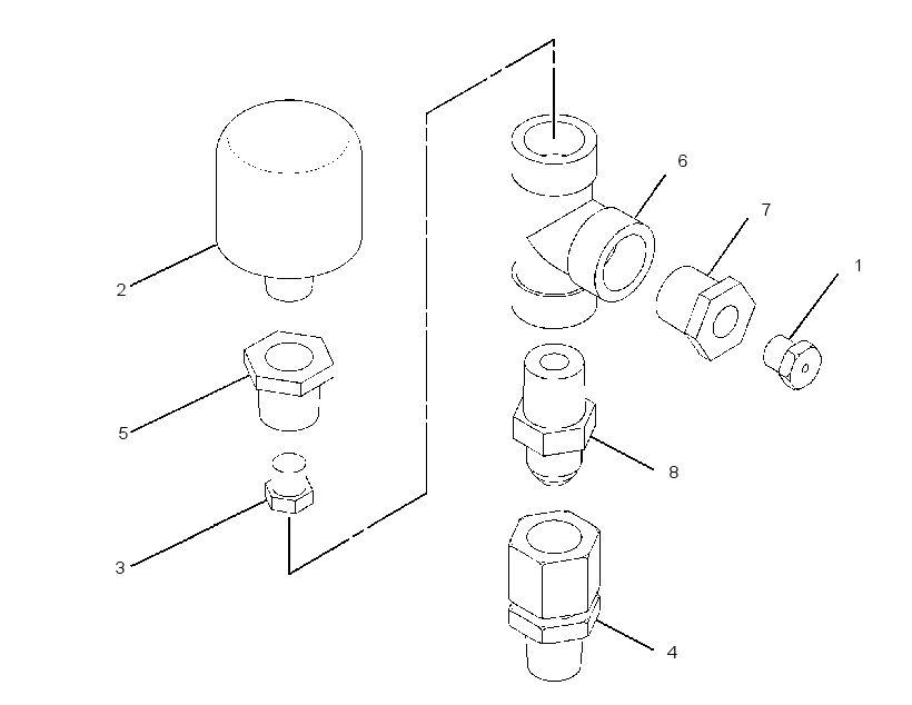 BREATHER GP-AXLE 3702761 CAT