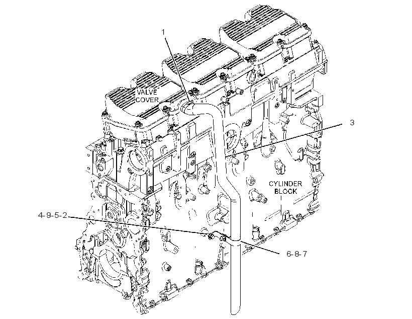 Система отвода газов 4167729 CAT