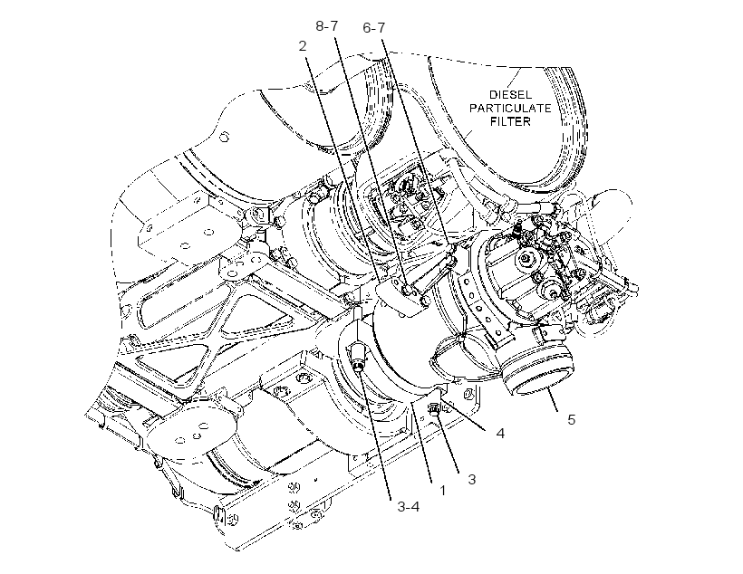 COMBUSTION & MTG GP-EXHAUST 3844298 CAT