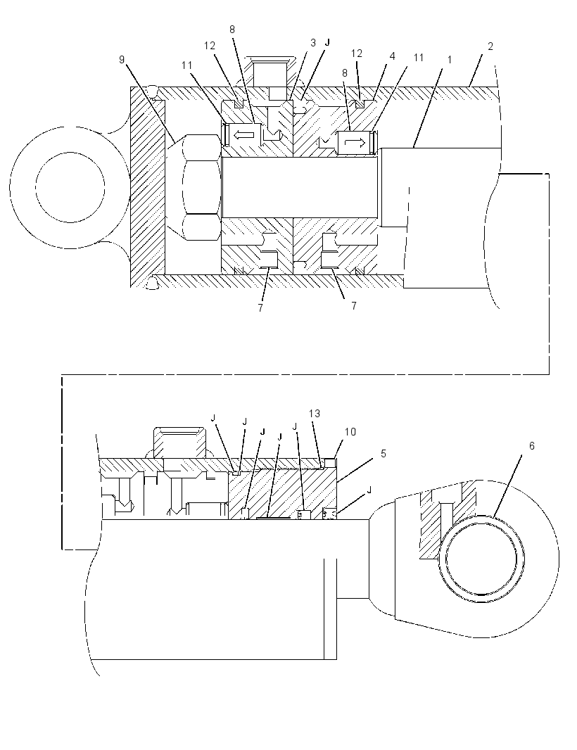 CYLINDER GP-FORK 2032208 CAT