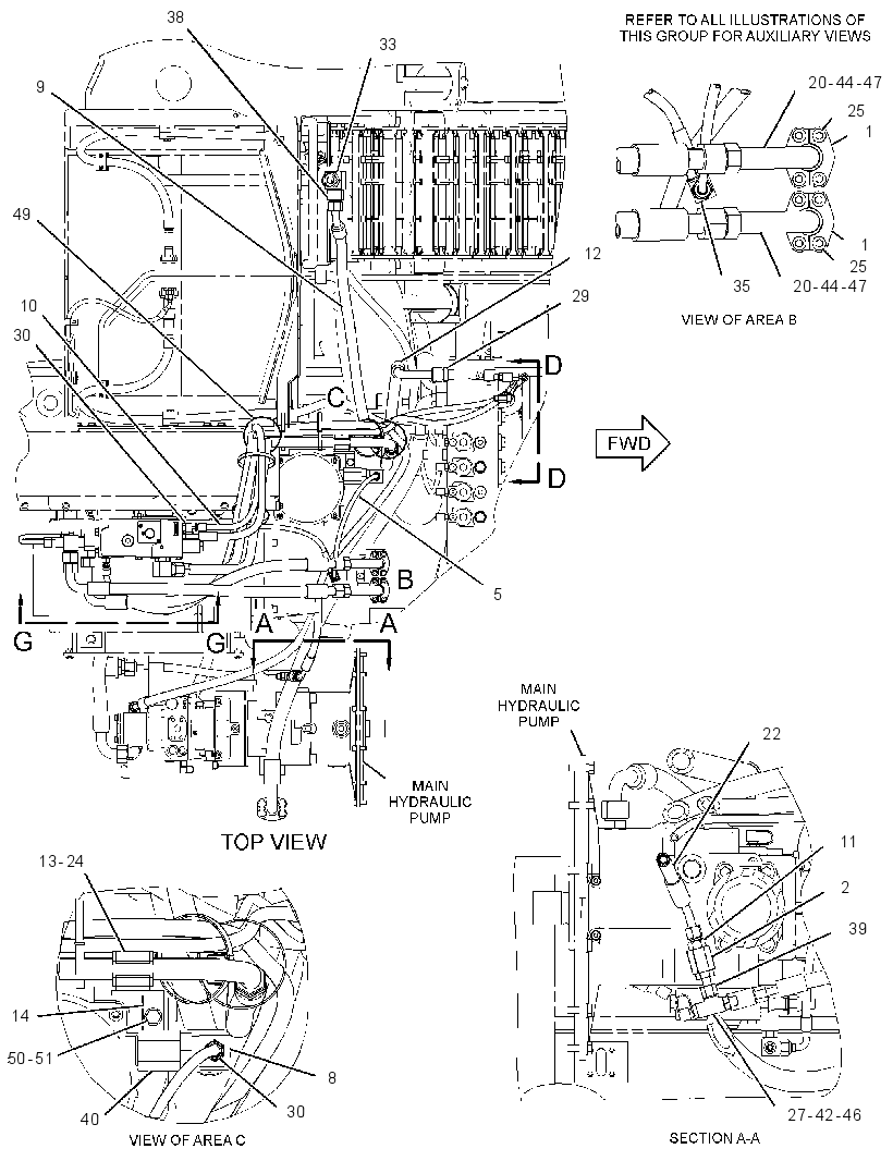 VALVE & LINES GP 3353043 CAT