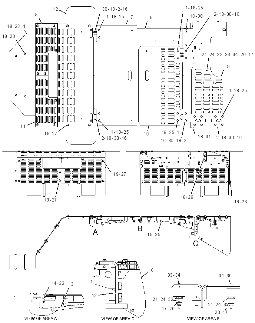 COVER GP-DECK 3860037 CAT