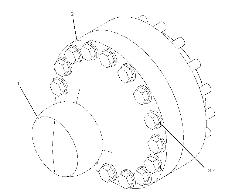 TRUNNION GP-BULLDOZER 3948969 CAT