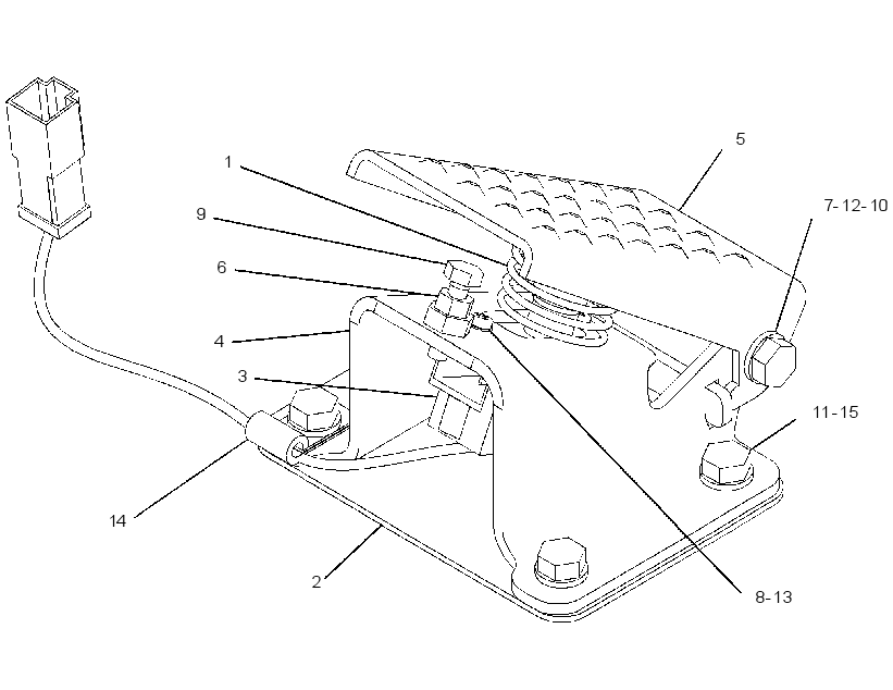 SWITCH GP-ENGINE BRAKE 1768350 CAT