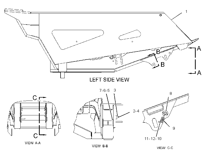 BODY GP-TRUCK 3114729 CAT