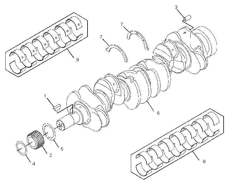 KIT-CRANKSHAFT 3749163 CAT