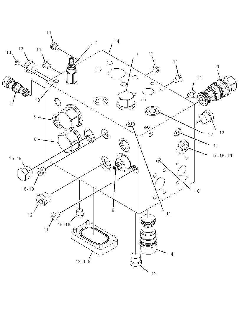VALVE GP-SEQUENCE 1900264 CAT