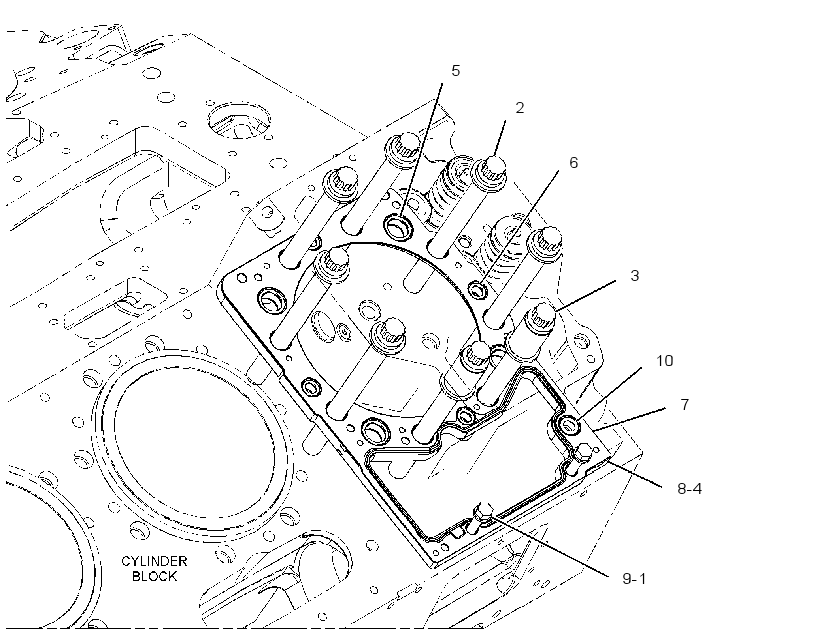 SPACER GP-BLOCK 3718706 CAT