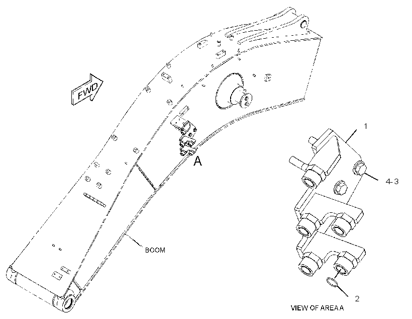 SUPPORT GP-LINES 4152145 CAT