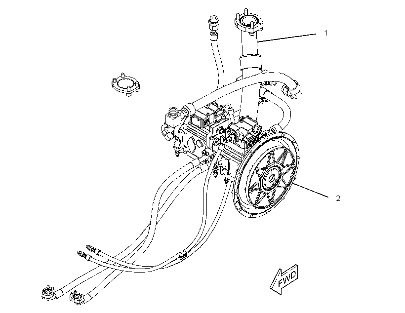 HYDRAULIC AR-INTERMITTENT SAW 3714622 CAT
