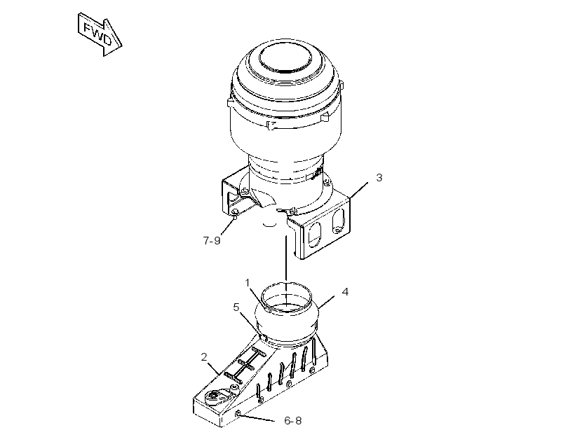 PRECLEANER AR 3844452 CAT