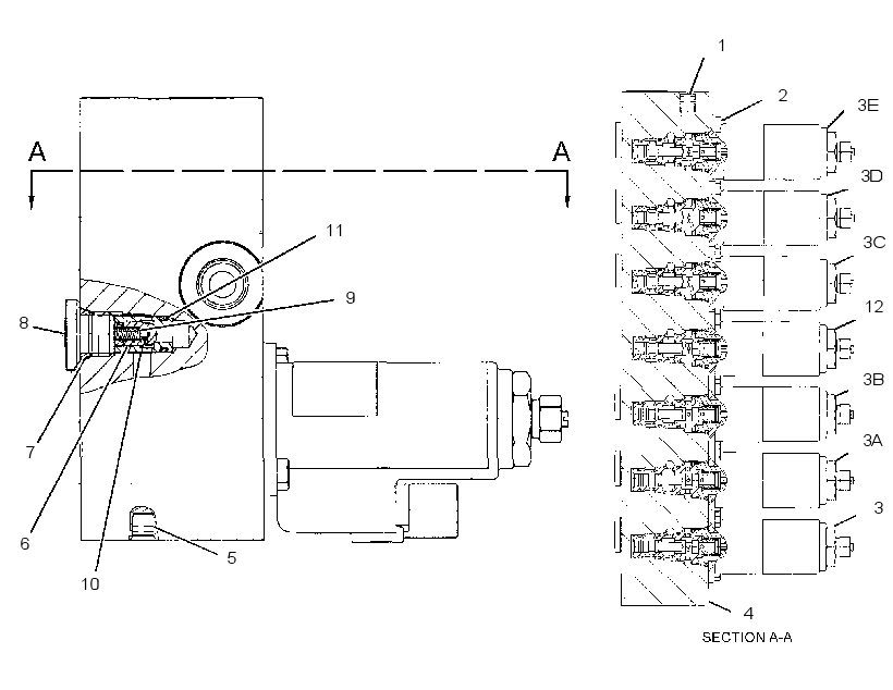 VALVE GP-MANIFOLD & REDUCING 3698369 CAT