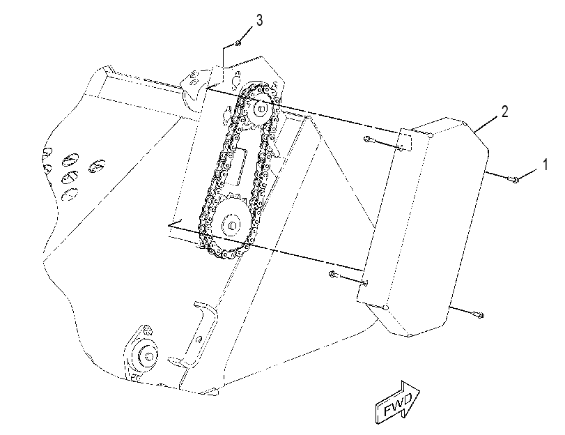 GUARD GP-SPROCKET 1595374 CAT