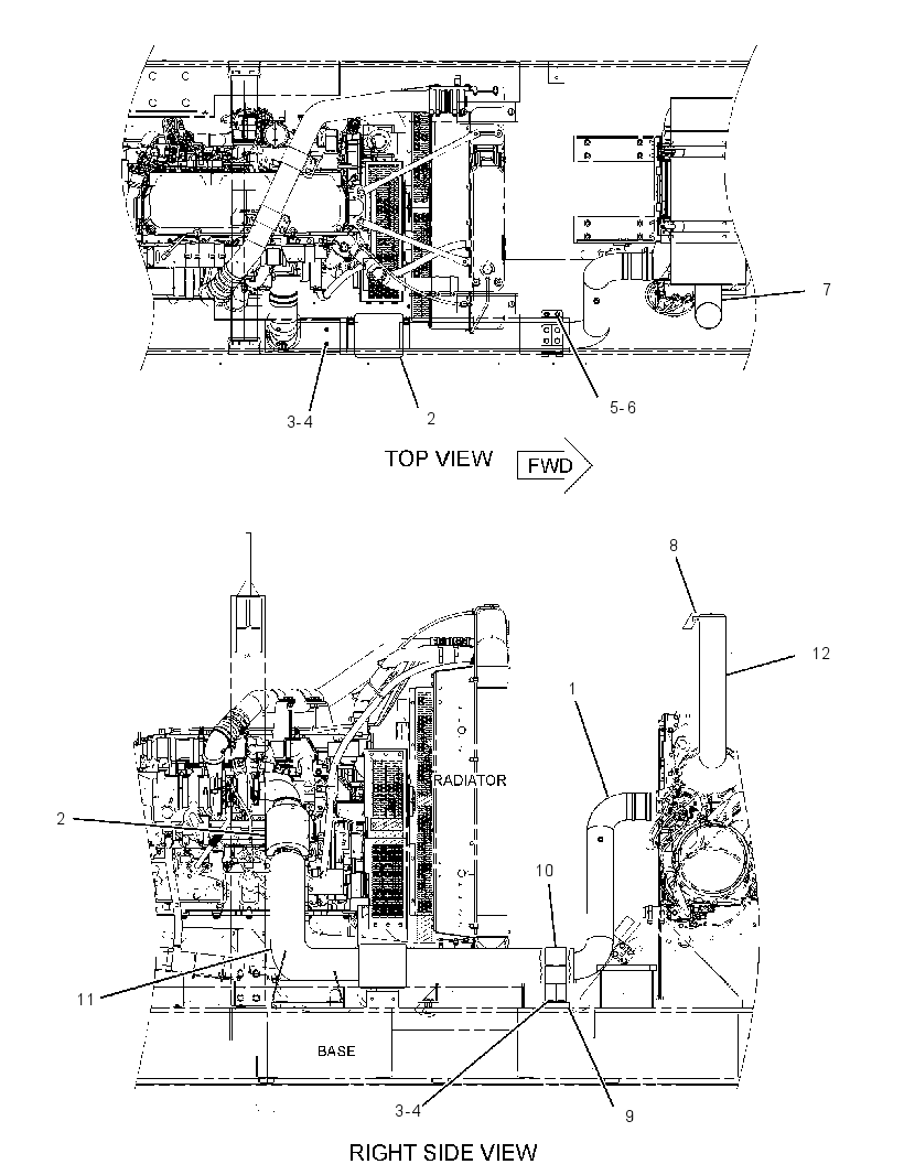 MOUNTING GP-EXHAUST 3482925 CAT